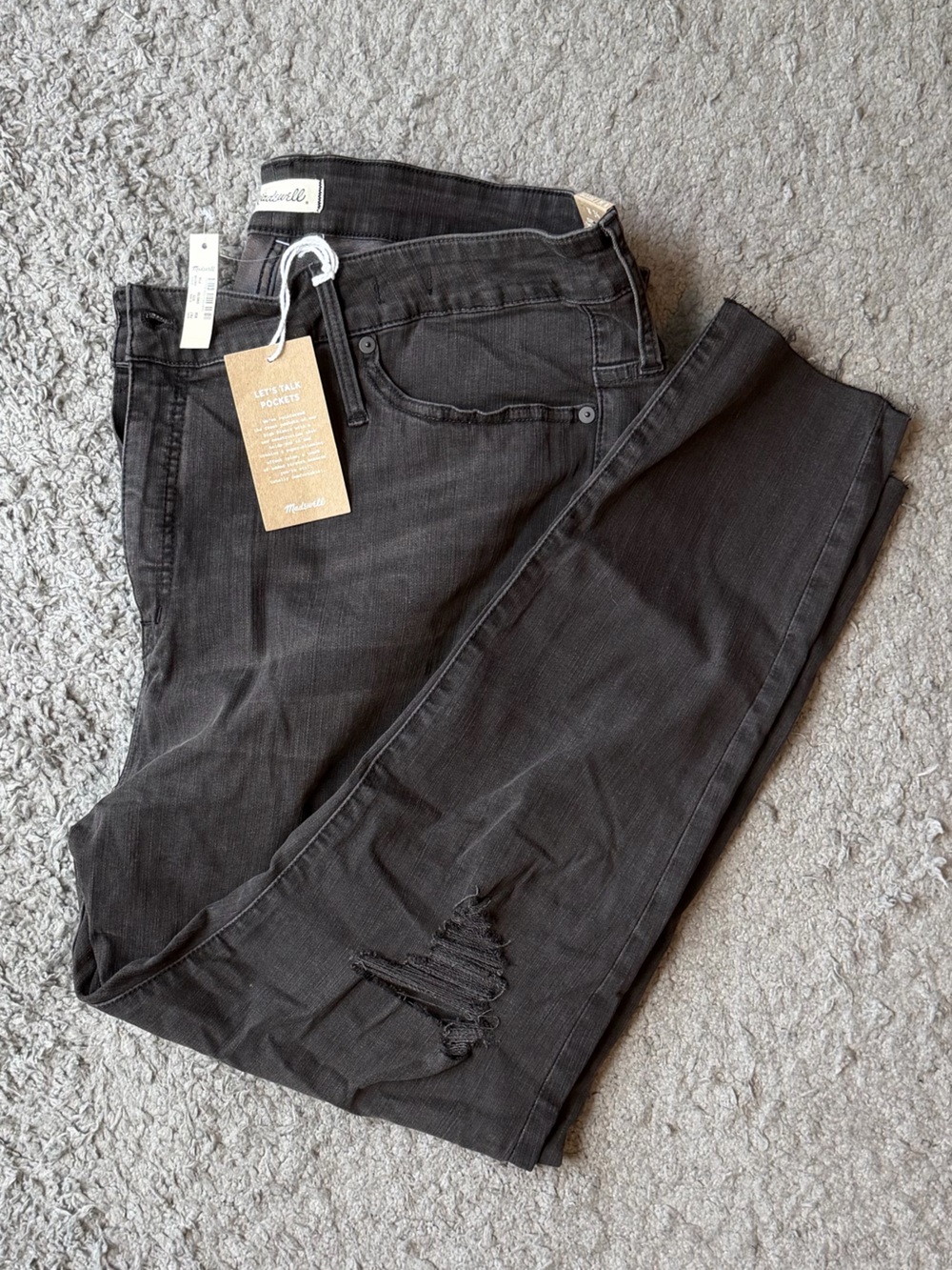 Madewell Curvy High Rise Skinny Jeans - 36p